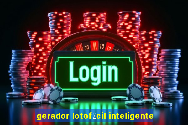 gerador lotof谩cil inteligente